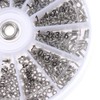 600pcs 12 Different Small Screw Nuts Assortment Kit M1 M1.2