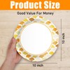 EggSun 200pcs 10 Inch Paper Plates, Large Disposable Paper Plates,