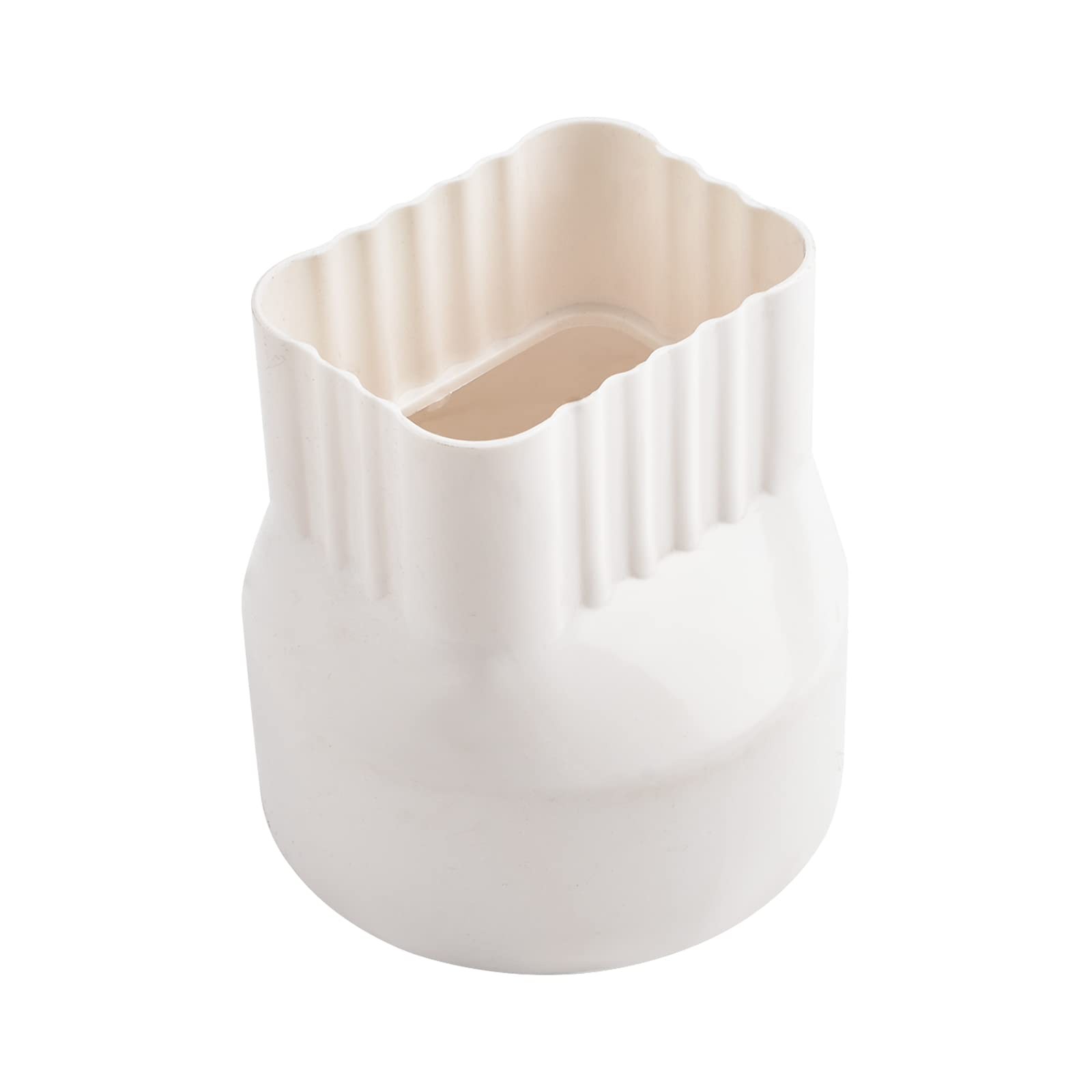 PVC Downspout Adapter - Gutter To Drain Pipe Connector 8.7x6.5cm To 105mm