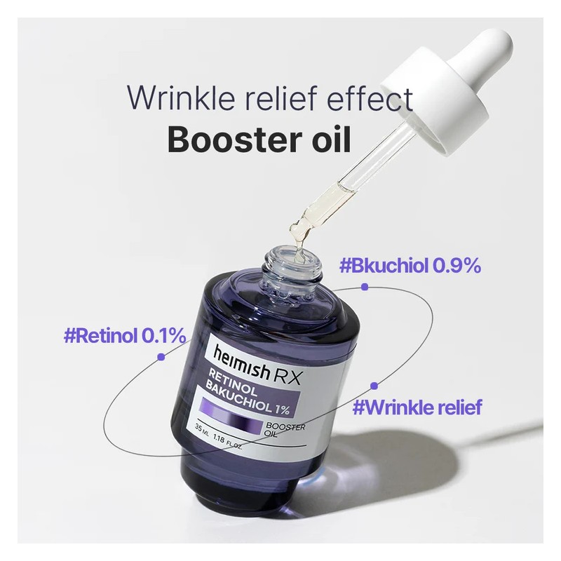 heimish [heimish]RX Retinol Bakuchiol Booster Oil 35ml