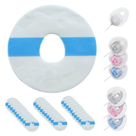 A1C WEAR - 30pk Overpatches for AutoSoft XC, 90, 30, MiniMed Mio, Extended, Varisoft 13mm, Inset - Triangle Style Infusion Sets - Waterproof, Transparent, Breathable, Long Lasting