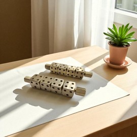 Tree Maison Coronating Homes Ramal Passa Par | Pase Ramal de latón | Herramienta de adivinación | Dados Ramal | Dados de astrología Ramal Shastra | Predicciones y energía positiva