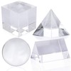 4 Pack Crystal Photography Prism Set, Include 50mm Crystal Ball,