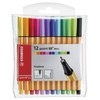 Fineliner - STABILO point 88 MINI - Wallet of 12