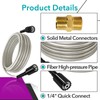30FT Pressure Washer Hose Compatible with Greenworks Model 5200402