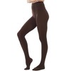 CozyWow Women's 80D Soft Solid Color Semi Opaque Footed Tights
