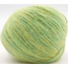 Yokota 01-5710 Wool Yarn, Medium Thick, Col.9, Lemon x Cobalt