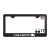 Ghost License Plate Frames Mustang GT License Plate Fram Black