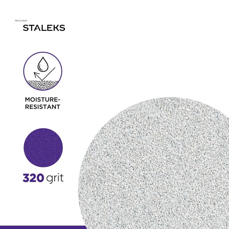 STALEKS PRO PODODISC S 320 Grit Replacement Pads White (Pack