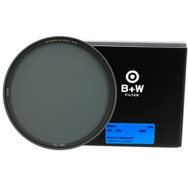 B+W Polarisationsfiter Circular - S03 Basic Line - 67 mm, MRC 16x, Grip Rotating Ring for Wide Angle to Telephoto Lens, 1100752