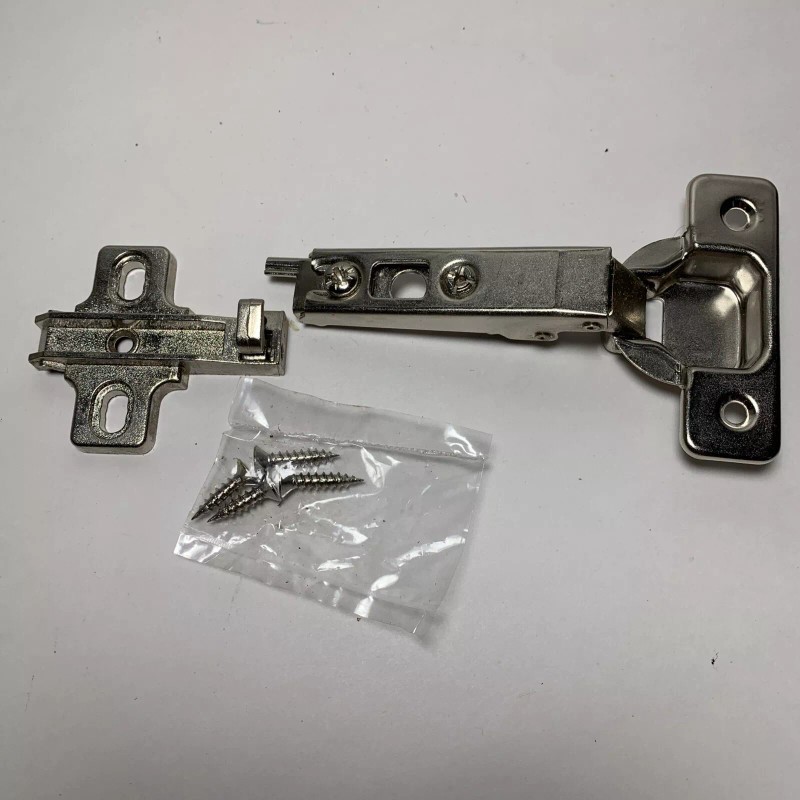 Belwith (2)100 Degree Euro Cabinet Hinge Full Overlay Concealed Base