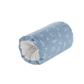 Theraline Nursing Roll, Nursing, Carrying & Cuddly Cushion, Hummingbirds/Pebble Grey