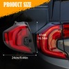 JSKAPA Left Tail Light Assembly Compatible with 2018 2019 2020