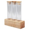 Coffee Bean Jars Canisters Coffee Storage Containers with Solid Wood