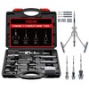 Kolvoii Cylinder Hone Tool Set with Tool Box, Adjustable Engine