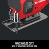 CRAFTSMAN V20 Cordless Jig Saw, 3 Orbital Settings, Up to