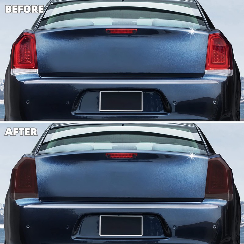 SQQP Tail Light Taillight Rear Light Lamp Cover Guard Trim