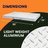 Flybold Griddle Cover 28" For Blackstone Grill Flat Top Polished