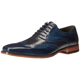 Stacy Adams Men's Tinsley-Wingtip Oxford, Cobalt/Navy, 12 M US