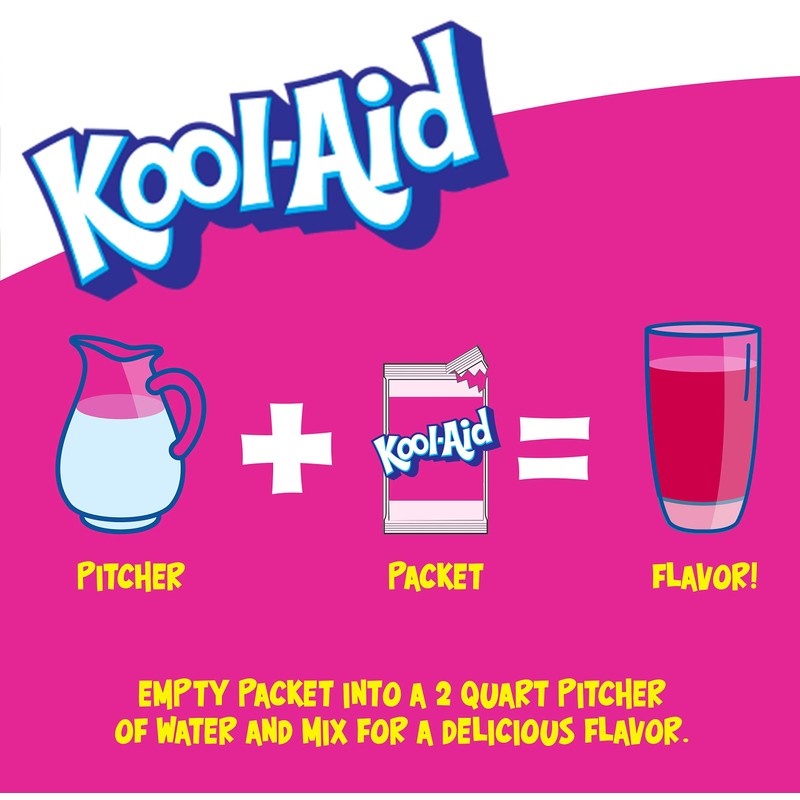 Kool-Aid Strawberry Drink Mix, (0.14 oz Packet)