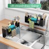 Koolkasa Sink Organiser, Kitchen Sponge Holder, Sink Organiser with Dish