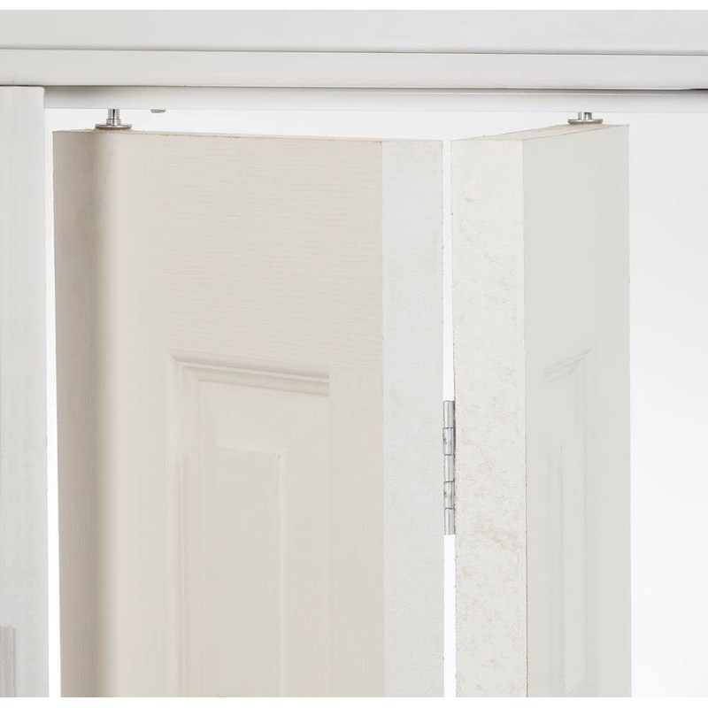 National Hardware N343-723 Complete Double Folding Door Hardware Set, 48-Inch,