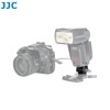JJC Hot Shoe Mount with PC Sync Sockets and 3.5