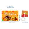 Thanksgiving Banner Decorations Turkey Maple Leaf Pumpkin Home Party Fall