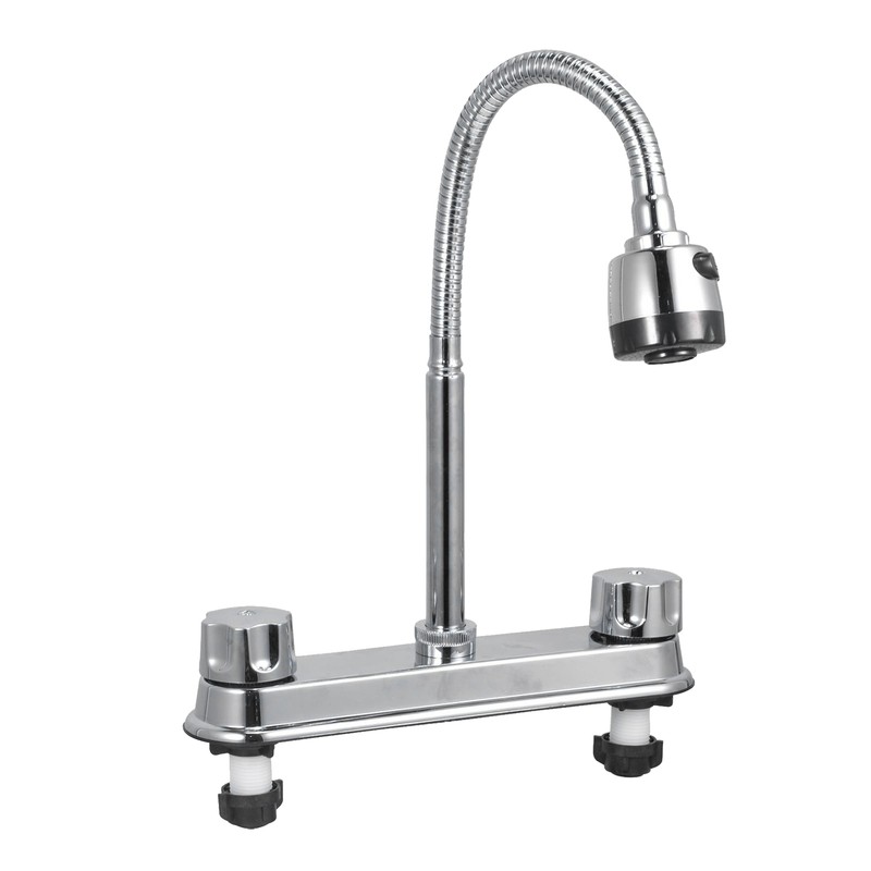 Kitchen Sink Faucet Professional Modern Simple Style Cold Hot Dual