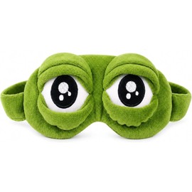 3D Frog Sleep Mask, Antifaz Para Dormir Gracioso for Adults, Women, Men