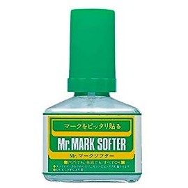 Mark Softer Decal Softener Capacity: 1.4 fl oz (40 ml) Finishing Material cmMS231 / Decal Savior Mr. Hobby