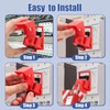 Circuit Breaker Lockout Device 12 Pack Kit with Clamp-On Design