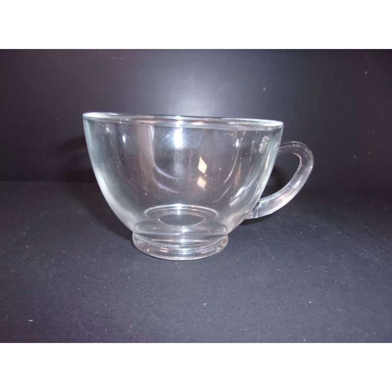 Anchor Hocking Set of 4 Anchor Hocking Clear Glass Punch
