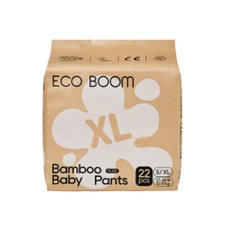 ECO BOOM ECO BOOM Training Pants for Toddler Potty, Hypoallergenic for Sensitive Skin, Size 5 Suitable for 27 to 38lb (XL - 22 Count)