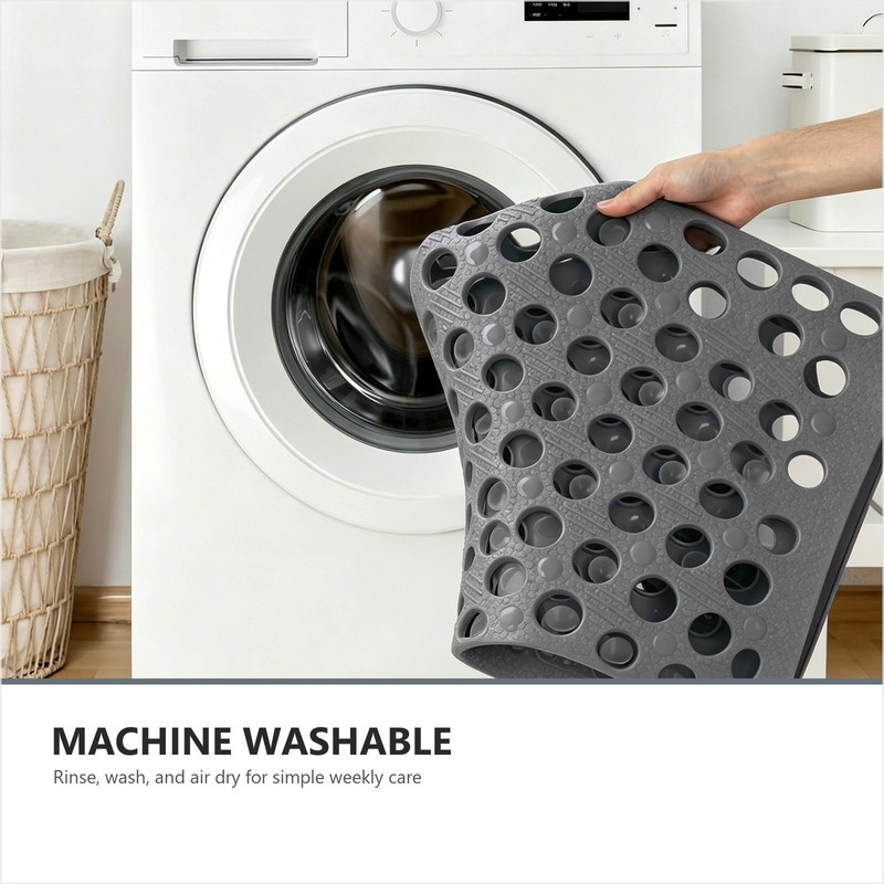 Mofonky Bathtub Mat Non Slip: 30" x 17" Shower Mats
