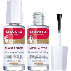 Mavala Stop - 2 Pack Nail Care Solution - Effective Bitter Formula to Stop the Habit - Easy Application & Quickly Visible Results