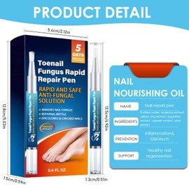 Nagelaufbauserum [4 Stück], Nagelpflege, Nagelreparaturstift, Nagelpflege pflegend, NägelReparatur, für Gebrochene und Verfärbte Fingernägel und Fußnägel