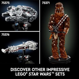 Lego Star Wars Halcón Milenario de colección de los Personajes de Star Wars construye la emblemática Nave de Star Wars y muéstrala a Todos para...    