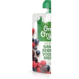 Only Organic Banana Berries & Yoghurt Brekkie 8+ Months 120g(Pack of 6)