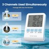 Pool-Thermometer, Kabelloses Schwimmendes Poolthermometer, Floating Pool Thermometer IP67 Wasserdicht mit