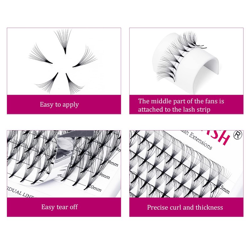 pemade Volume Eyelashes 0.07 mm All