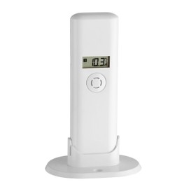 TFA Dostmann Temperatursender, 30.3143.IT, für bestimmte TFA Funkstationen, mit Display, Update alle 4 Sekunden, weiß, 1 - Pack (L) 41 (83) x (B) 21 (61) x (H) 129 (135) mm