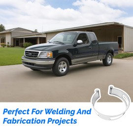 3" (76.1mm) Exhaust Tacking Band Clamp-On for Welding & Fabrication –1pc Stainless Steel ，Universal Fit, Corrosion-Resistant, Secure Hold for Exhaust Components