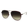 O2 Eyewear FV7108-1 Premium Oversized Flat Aviator Tinted Retro Sunglass