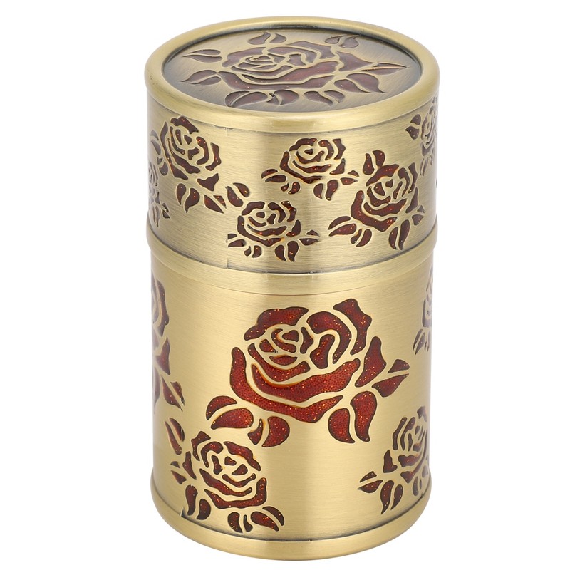 Toothpick Box Cotton Swab Holder Dual Use Retro Light Luxury