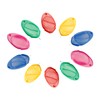 Rumyve10PCS Plastic Thread Cycle,Sewing Needle Threader,Oval Plastic Needle Threader Hand