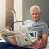 Rechargeable 5X Magnifying Desk Lamp,Delixike Hand Free Magnifying Glass with