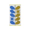Orla Kiely Bathroom Towels in Stem Bloom Duo, Blue FawnSize: