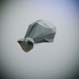 Yona DIY，Bewachende Katze Papercraft Kit, papiermodell, 3D Origami Kit von Hand zusammenzubauen, Heimdekoration, Geschenk, Papier Handwerk set, Puzzle 3D