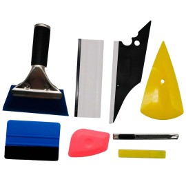 ving Car Auto Window Tint Tools 8 in 1 Vehicle Glass Protective Film Installing Tool